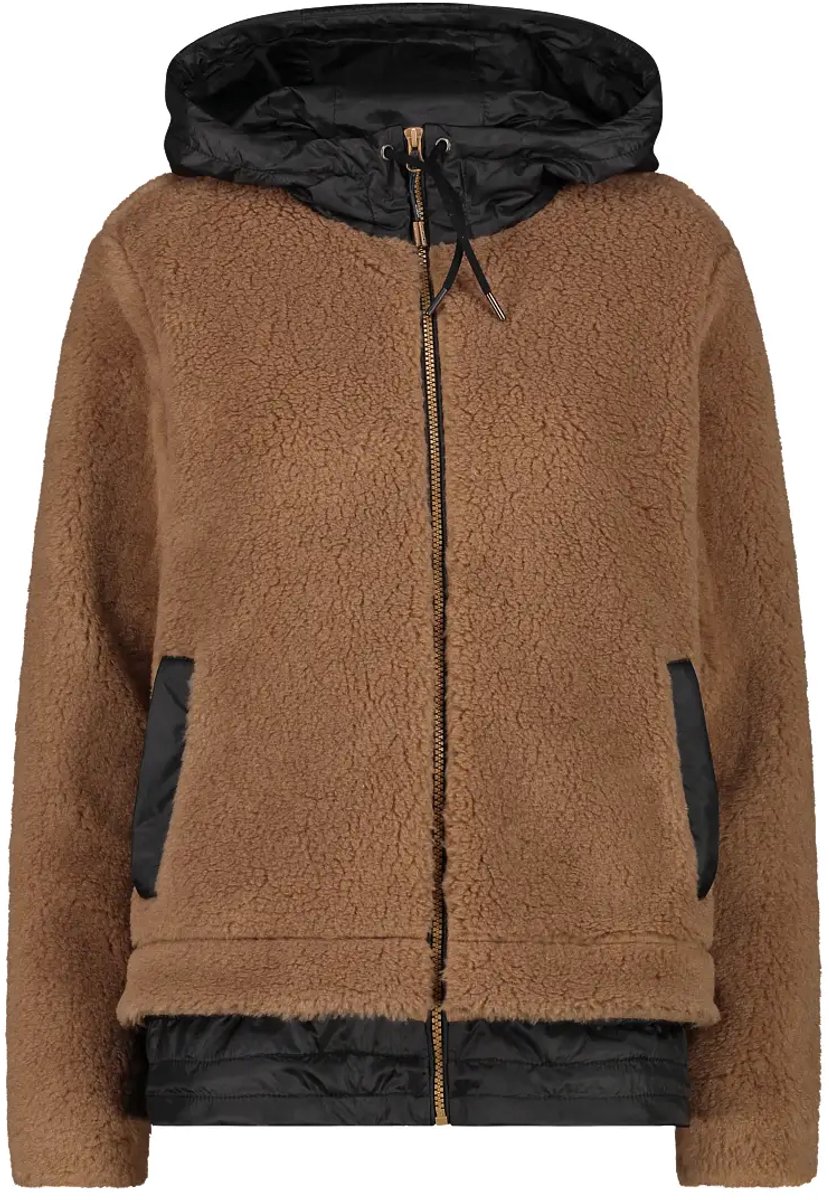 Giacca con cappuccio wooltech donna CMP