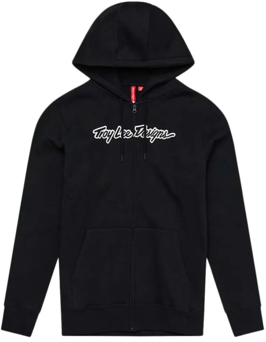 Felpa con cerniera a cappuccio Troy Lee Designs Signature