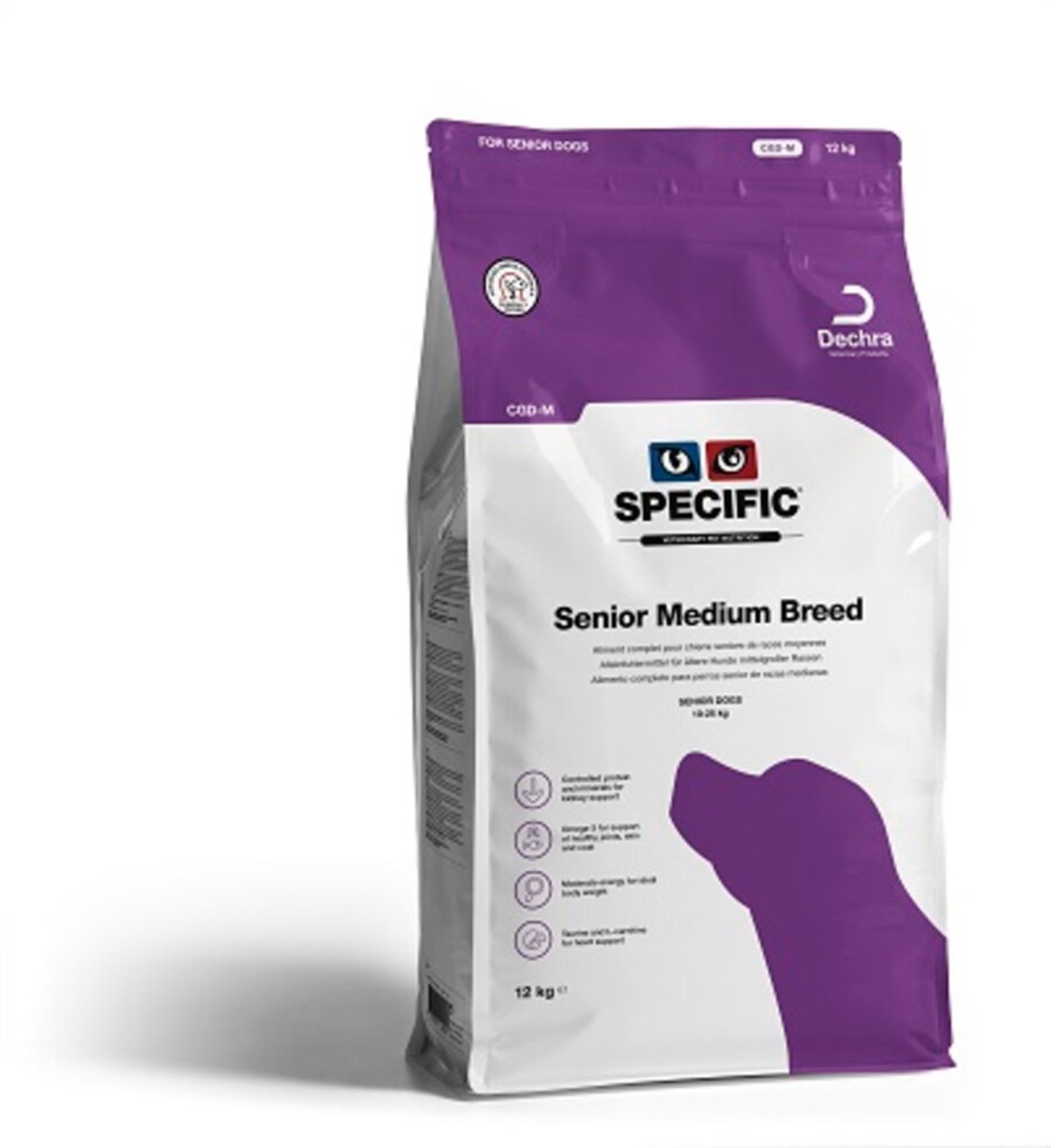 Specific Dog CGD - M Senior Medium Breed pienso para perros - 2 x 12 kg - Pack Ahorro