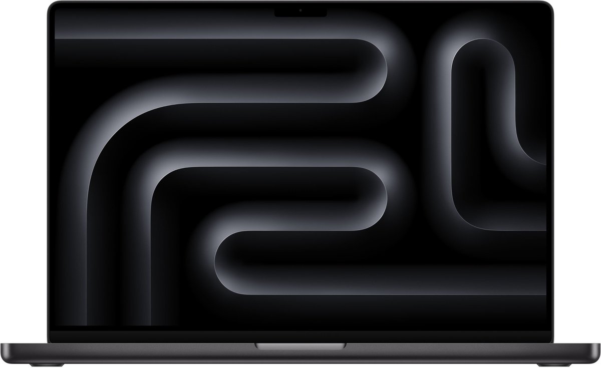 MacBook Pro 16" M5 Pro Space Schwarz MGEA4D/A M5 Pro chip mit 18-core CPU und 20-core GPU, 24GB, 1TB SSD - Space Schwarz, kein Netzteil