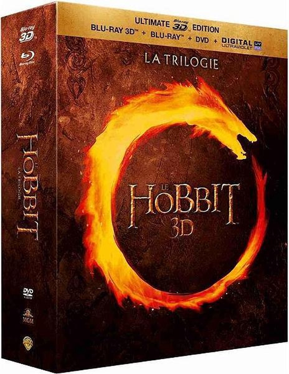 Le Hobbit - La trilogie [Ultimate Blu-ray 3D Edition - Blu-ray 3D + Blu-ray + DVD + Digital UltraViolet]
