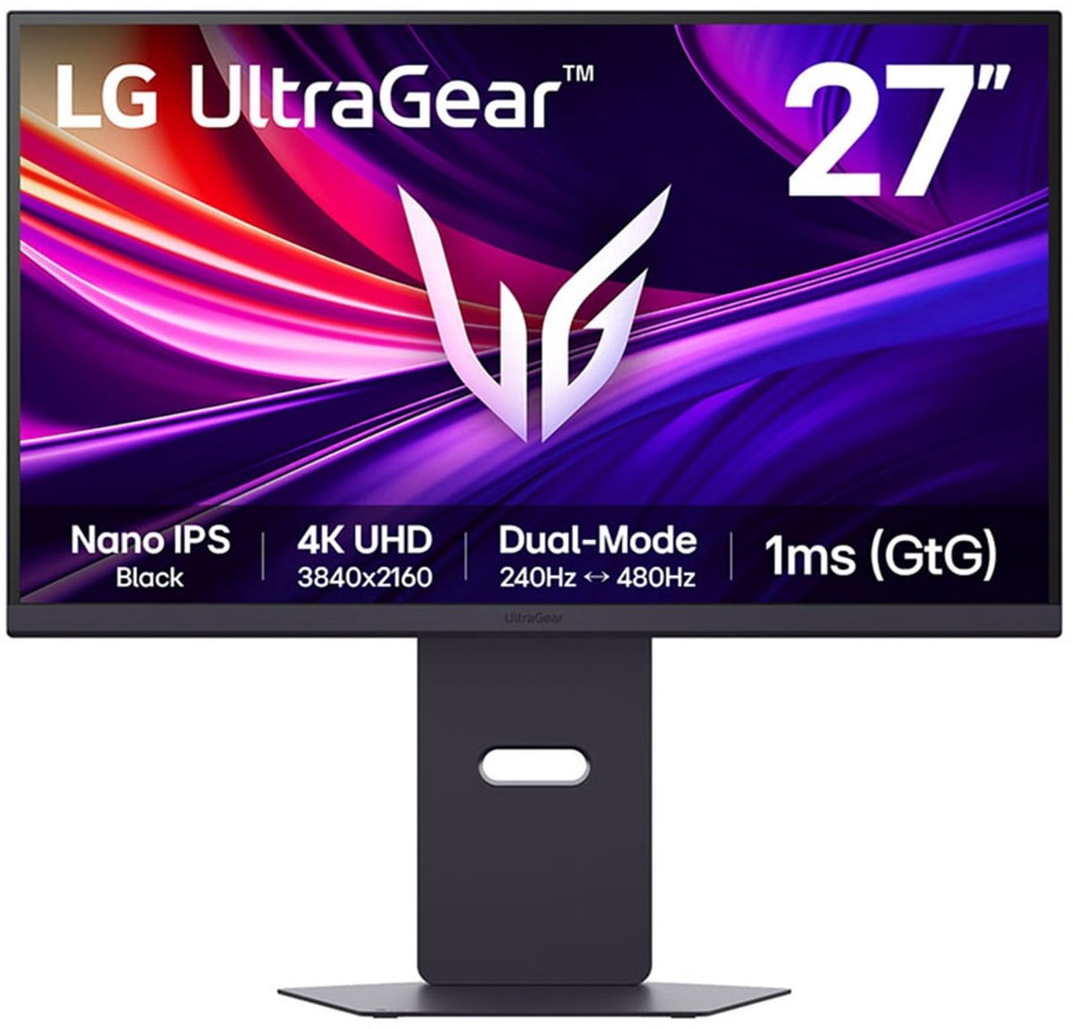 Moniteur gaming LG Electronics UltraGear 27G850A-B CEE F (A - G) 68.6 cm 27 pouces 3840 x 2160 pixels 16:9 1 ms