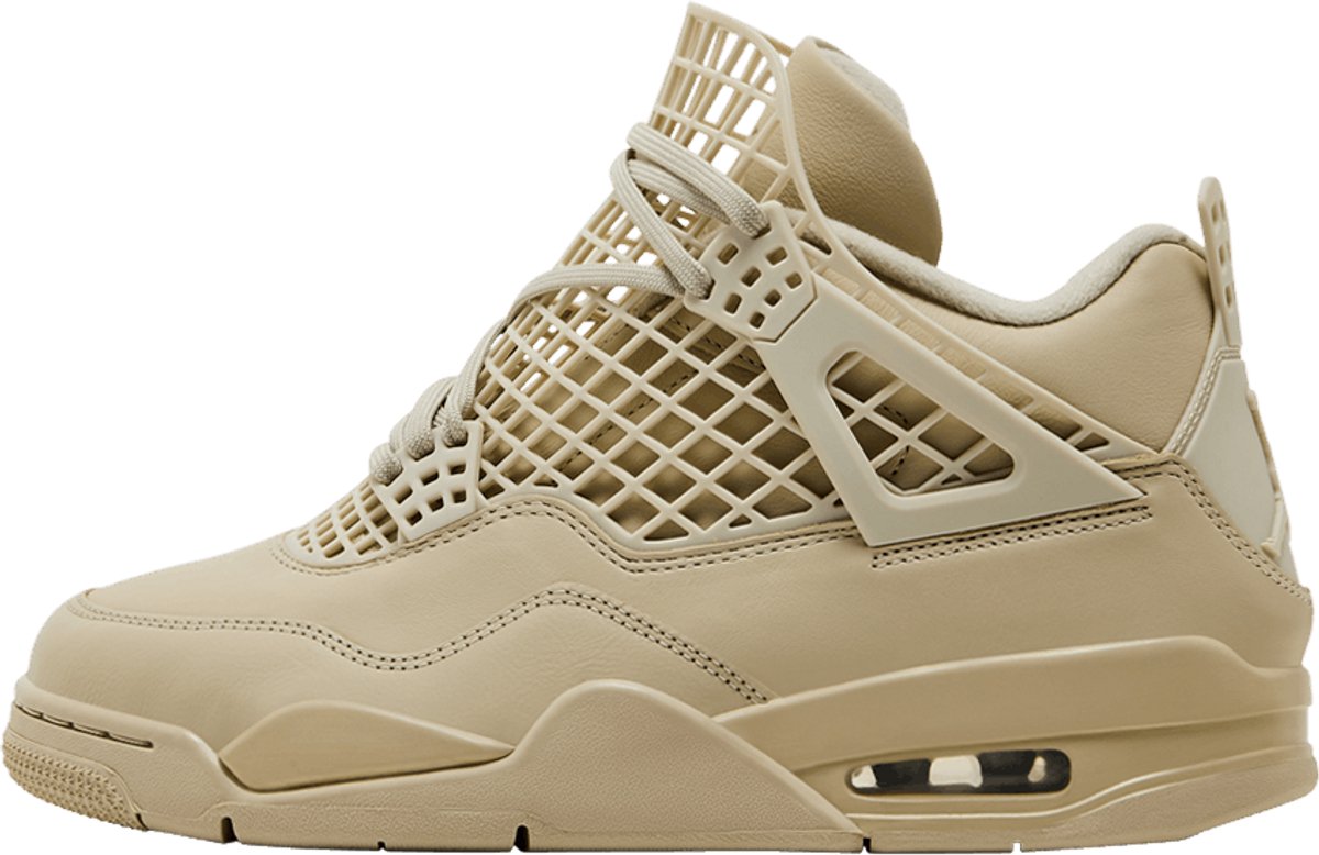 Air Jordan 4 Retro Net - Rattan Damen Sneaker Creme Metallic-Gold FN7251-200 42 beige
