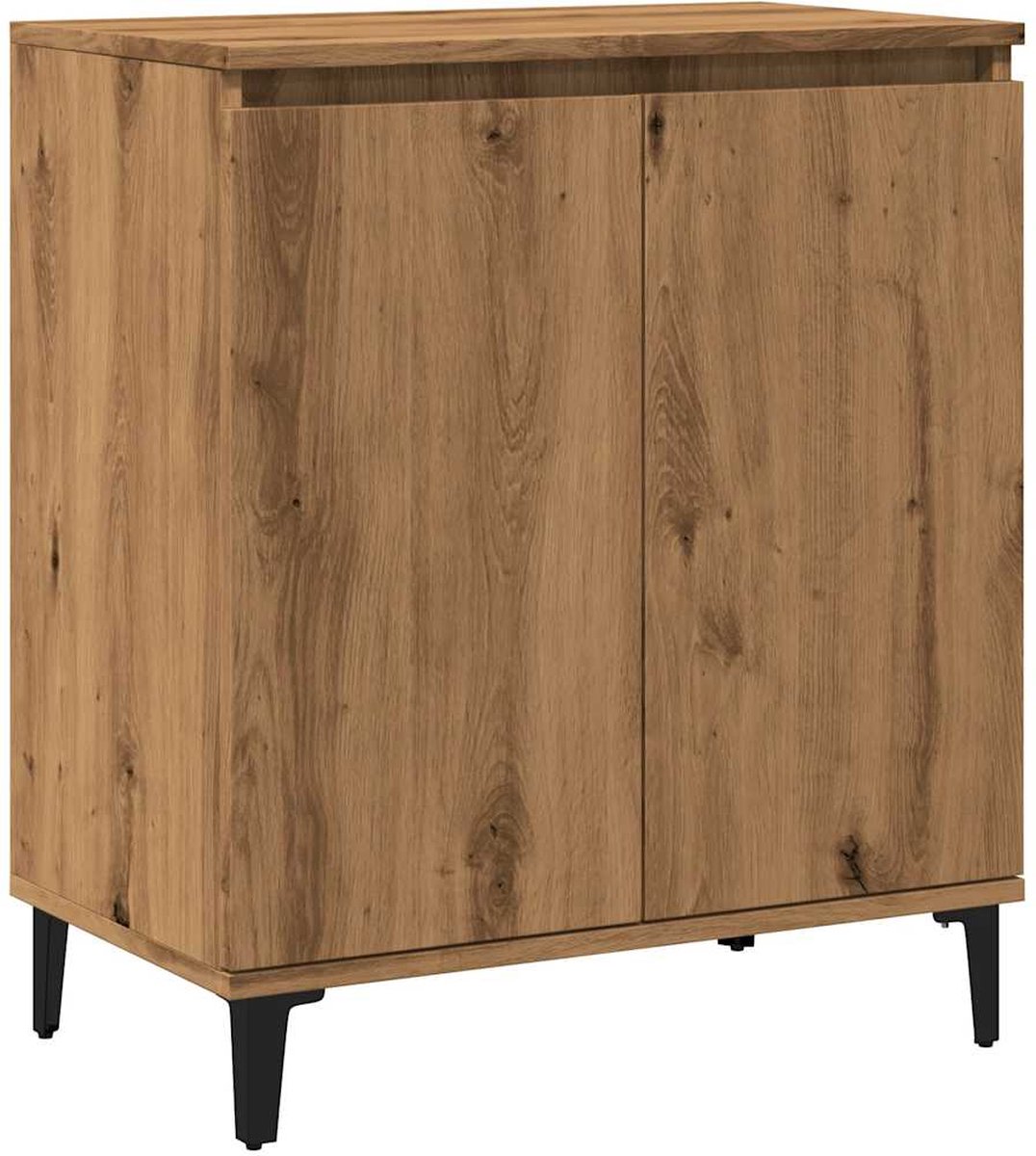 Kommode, Eiche Artisan, 60x35x70 cm, Holzwerkstoff