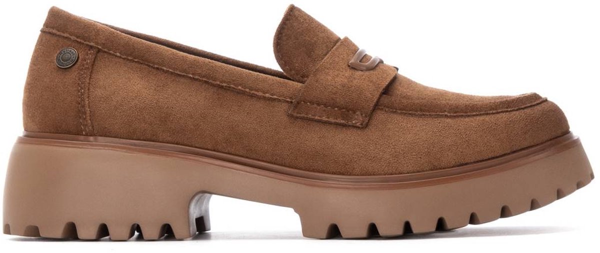 Refresh Mokassins flach taupe 39