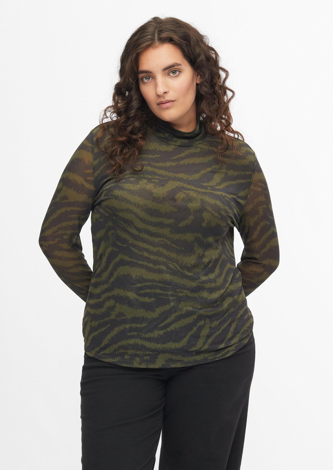 T-Shirt mit Rundhalsausschnitt Damen s.Oliver