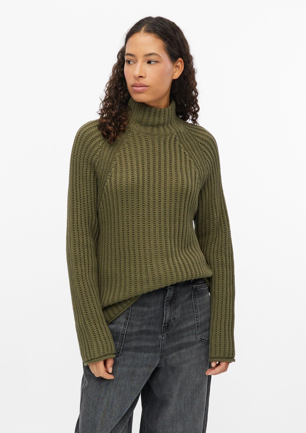 Pullover aus Strick mit Stehkragen für Damen s.Oliver