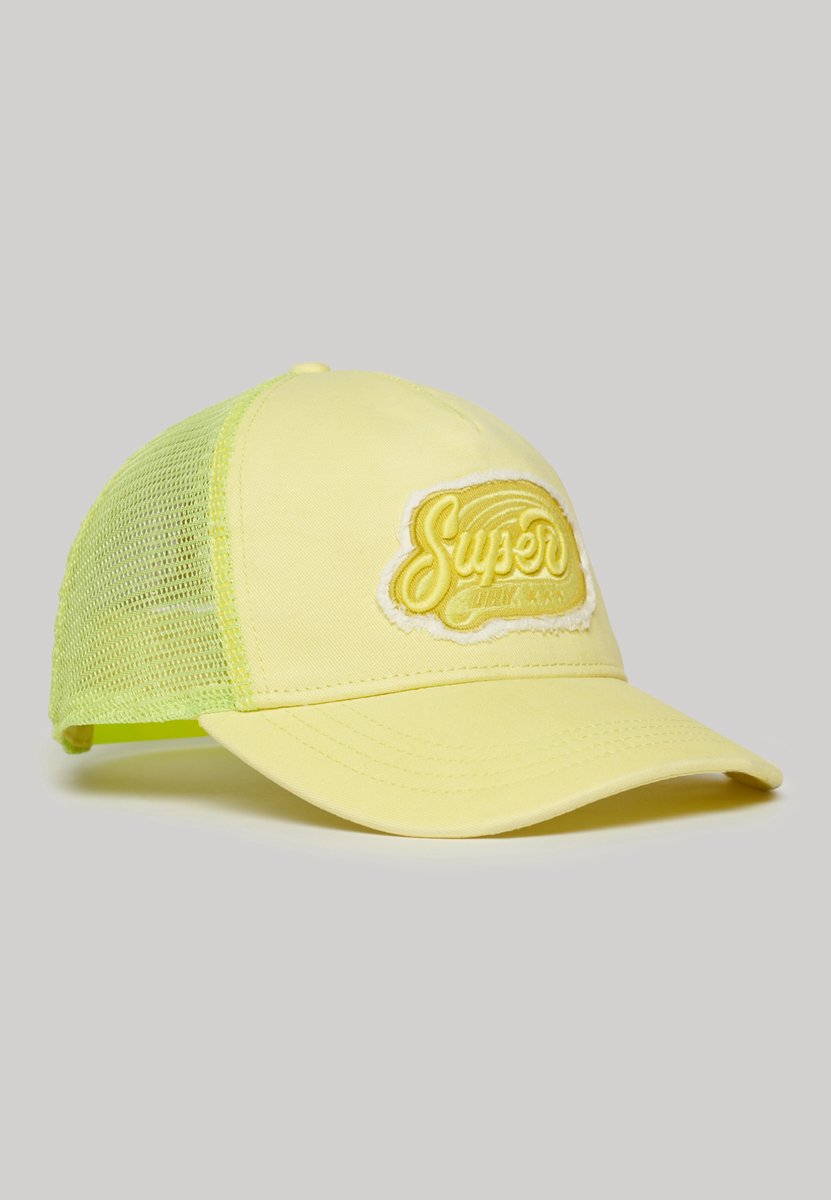 Damen Trucker-Cap aus neonfarbigem Mesh Superdry