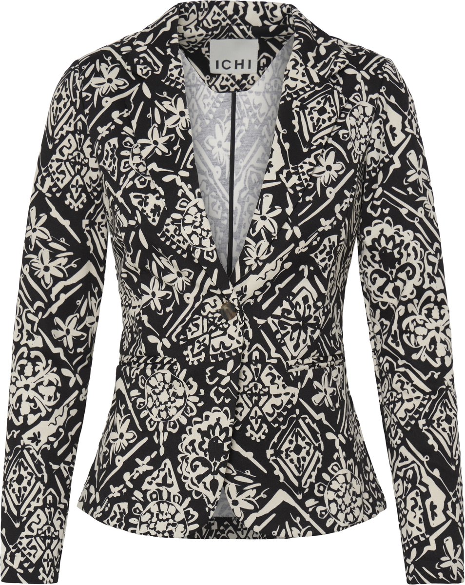 Bedruckter Blazer Damen Ichi Ihkate