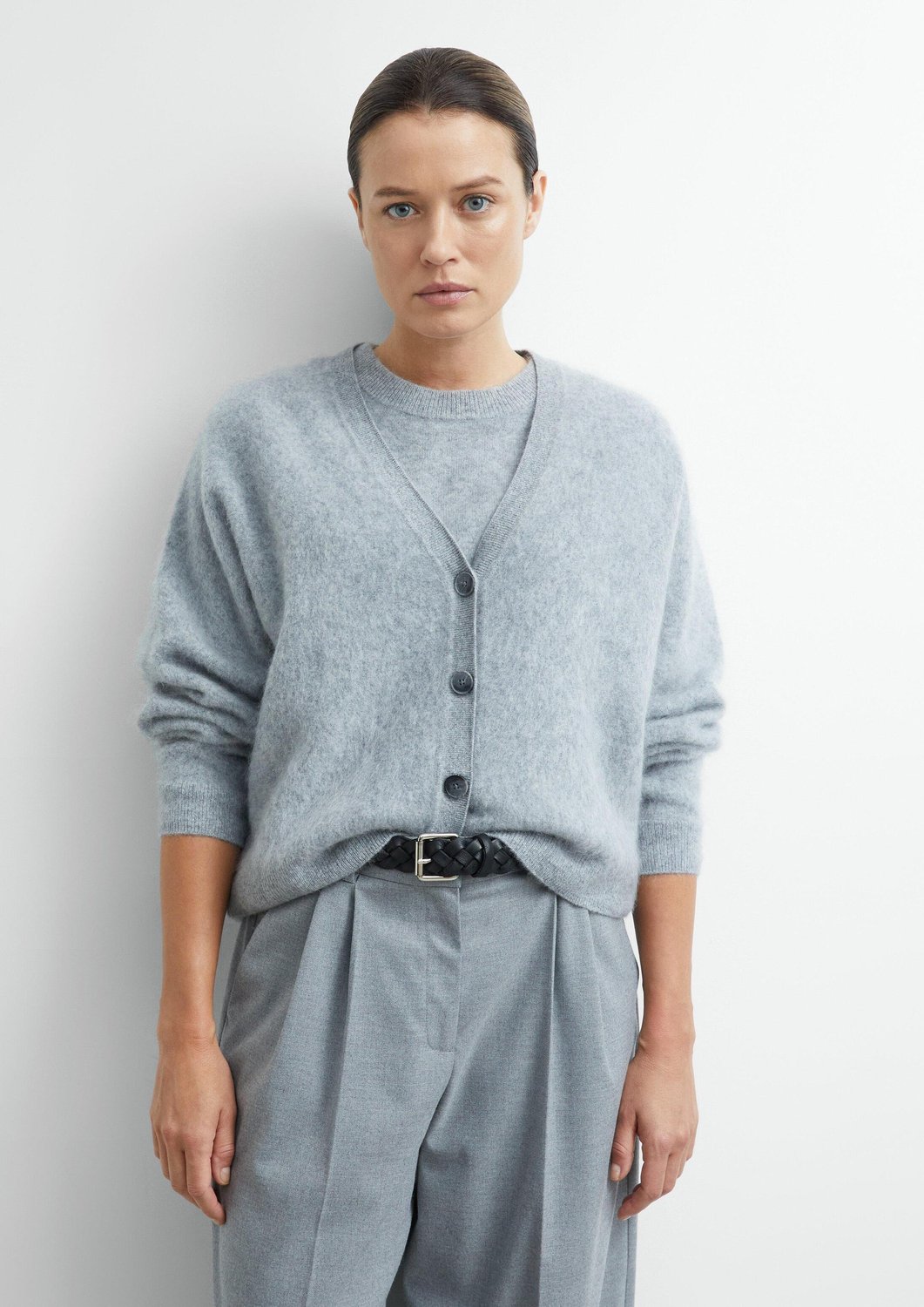 Dickerweicher Cardigan aus 100 % gekämmter Wolle Damen COMMA