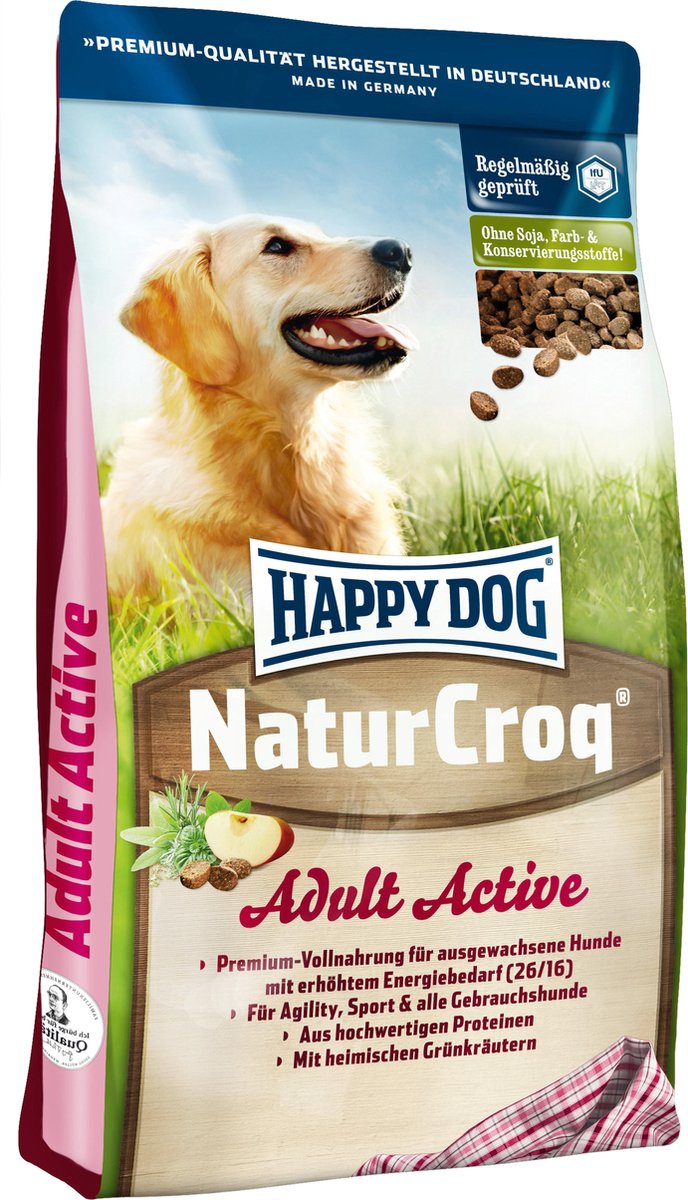 Multipack risparmio! 2 x Happy Dog NaturCroq - 2 x 15 kg Active