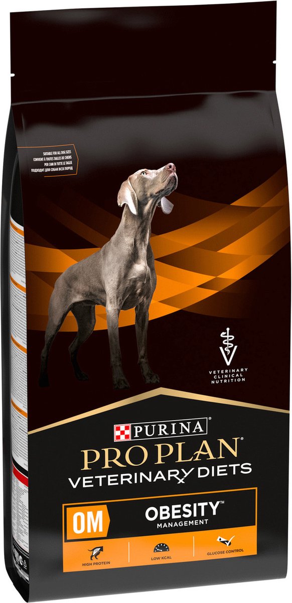 PURINA PRO PLAN Veterinary Diets OM Obesity Management Crocchette per cane - 12 kg