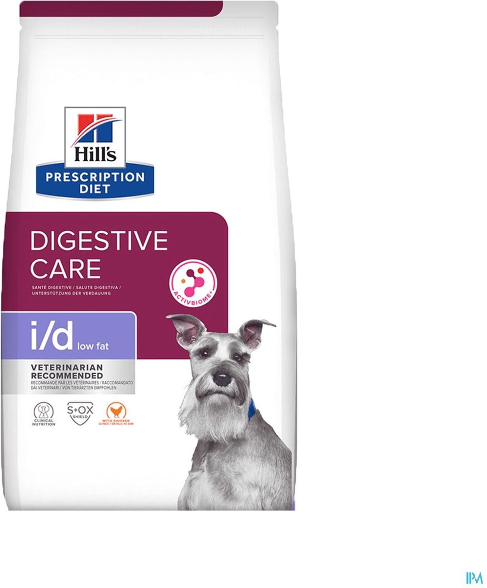 Hill's Prescription Diet i/d Low Fat Digestive Care secco per cani - 12 kg