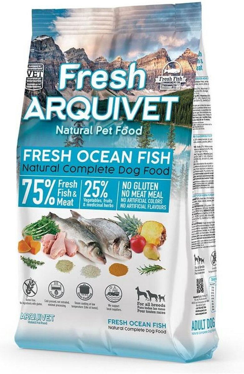 Arquivet Fresh Ocean Fish Crocchette cane - Set %: 2 x 2,5 kg