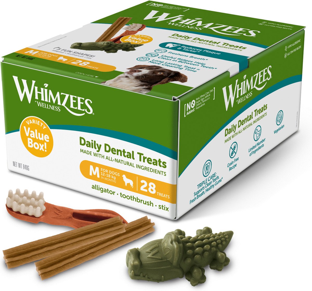 Whimzees by Wellness Mixbox - Set %: 2 x tg M