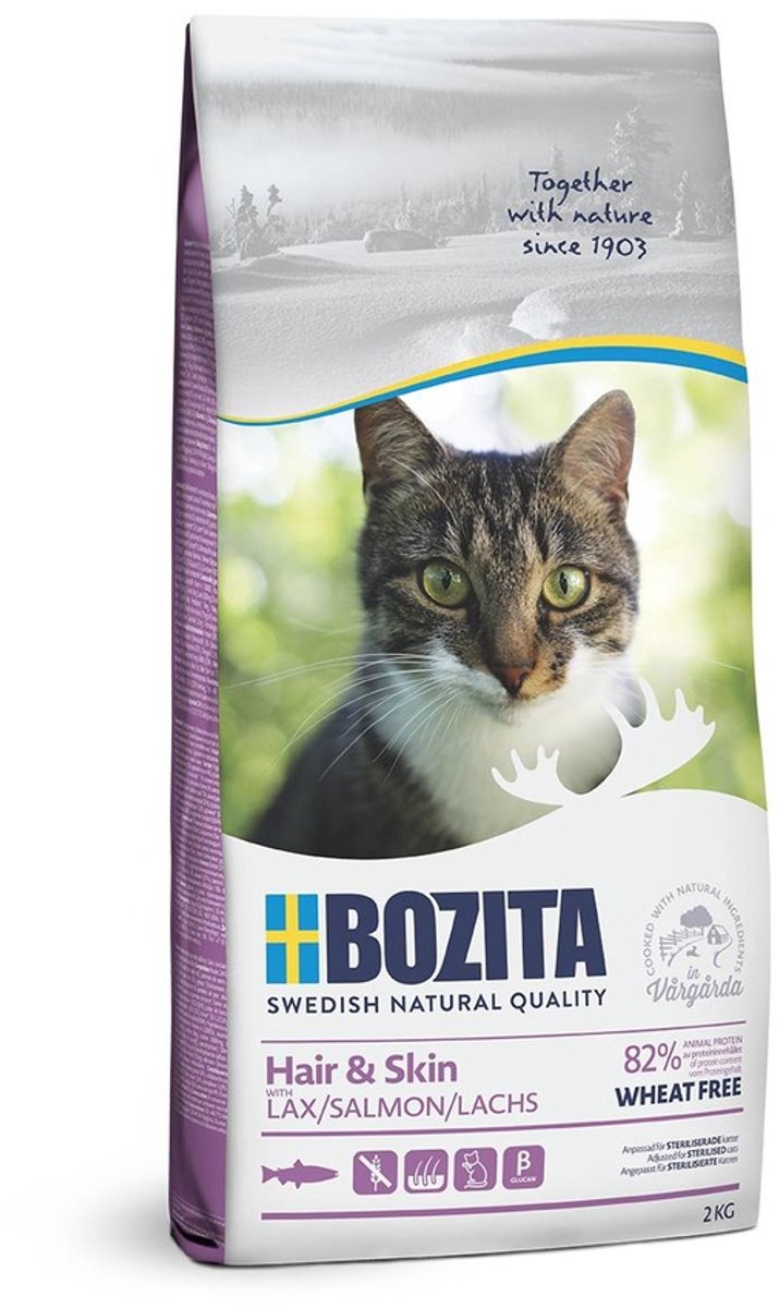 Bozita Hair & Skin Senza Frumento - Set %: 2 x 2 kg