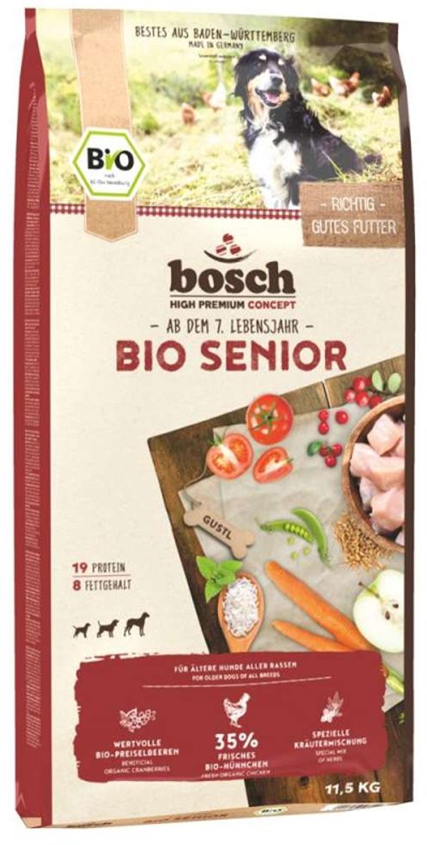 bosch Bio Senior Crocchette per cane - Set %: 2 x 11,5 kg