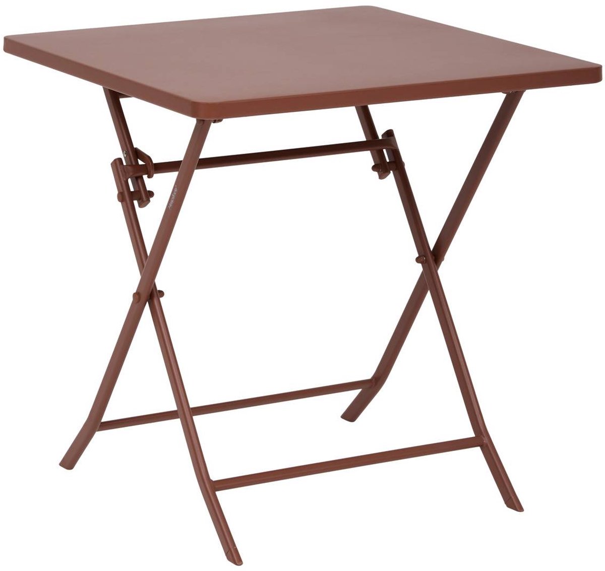 Tavolo da giardino 70x70x71 cm pieghevole mogano Greensboro