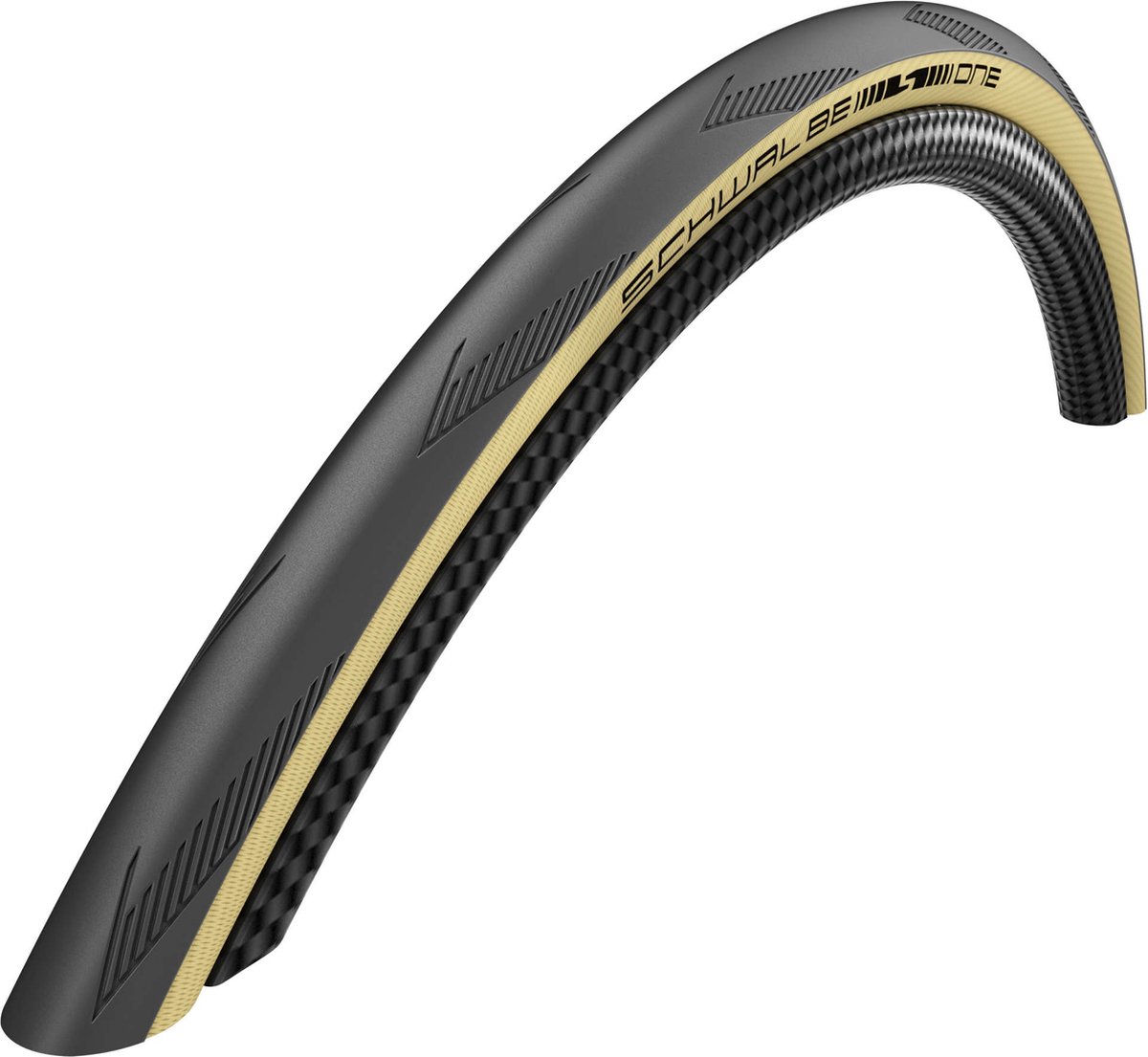 Schwalbe Reifen One 28x1.00" 25-622 schwarz/beige TLE HS462 faltbar
