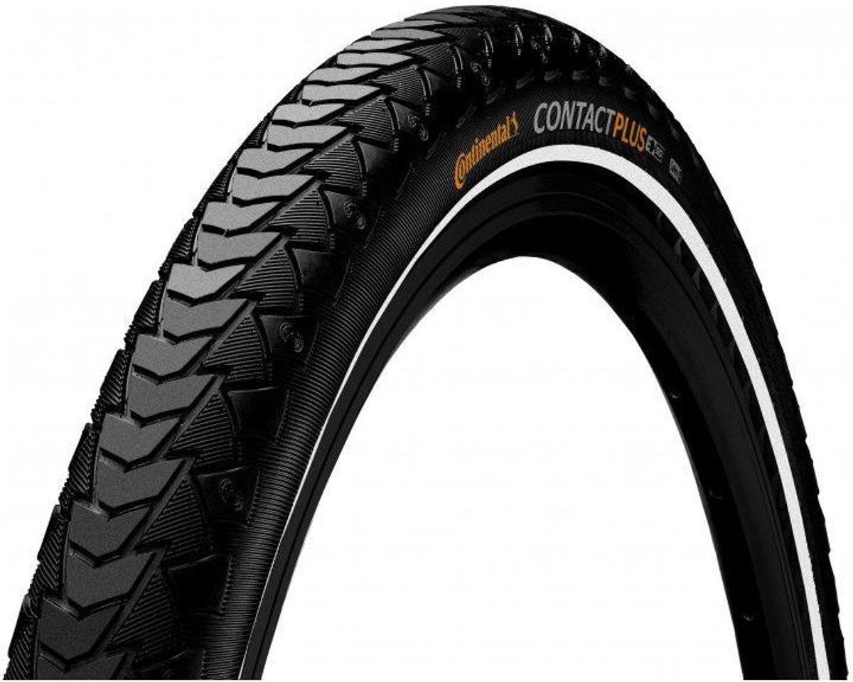 Continental Reifen Contact Plus 28x1.50" 40-622 schwarz Reflex E-50 Draht