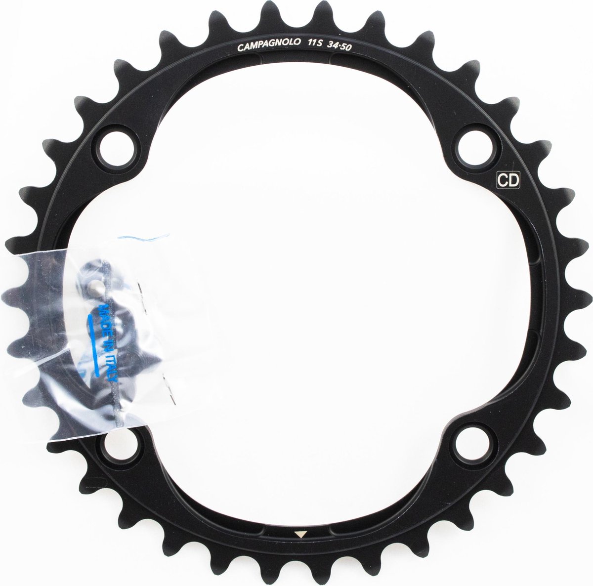Campagnolo Kettenblatt schwarz 34 Zähne - Premium Qualität für optimale Performance