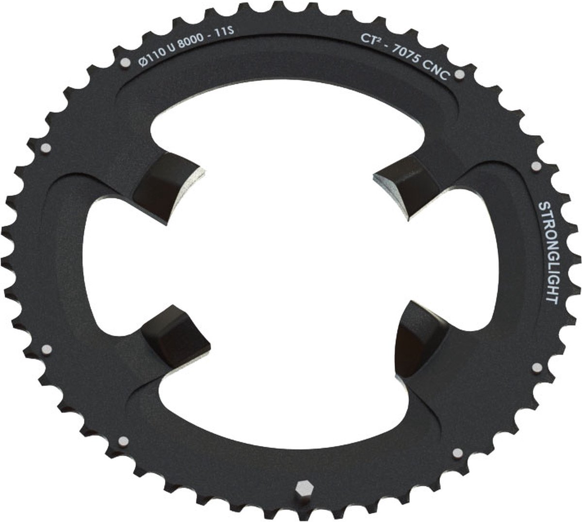 Stronglight Kettenblatt CT2 schw 4A Ultegra R8000 110MM 53Z