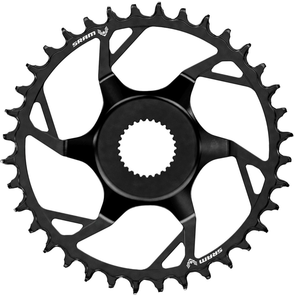 SRAM Kettenblatt T-Type Eagle Bosch 38T schwarz - Effiziente Performance für E-MTB Antriebe