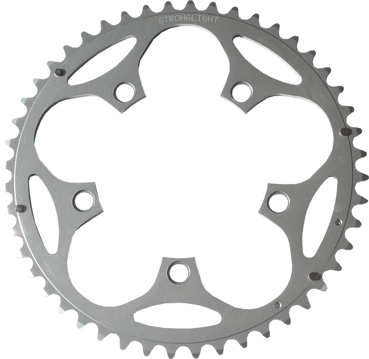 Stronglight Kettenblatt Type 110 S außen 52 Zähne silber 9/10fach