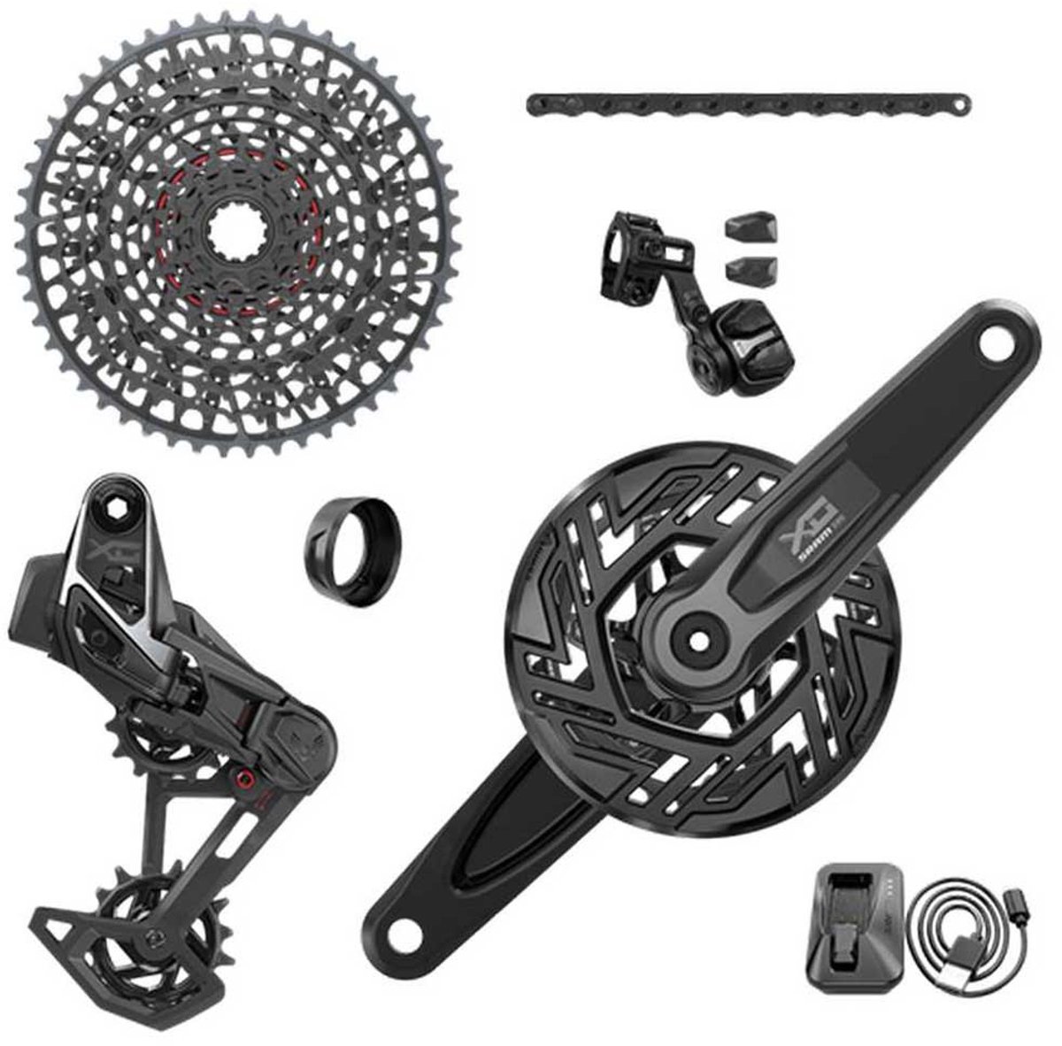 SRAM Kit XO AXS Eagle Transmission 160mm Bosch - High-Performance E-MTB Antriebskomplettset