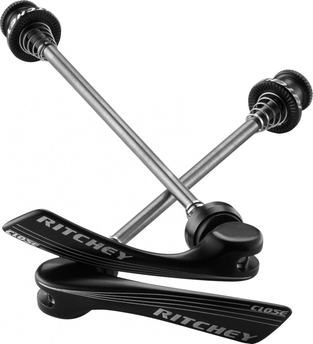 Ritchey Nabenschnellspanner Edelstahl Road 100-130mm schwarz