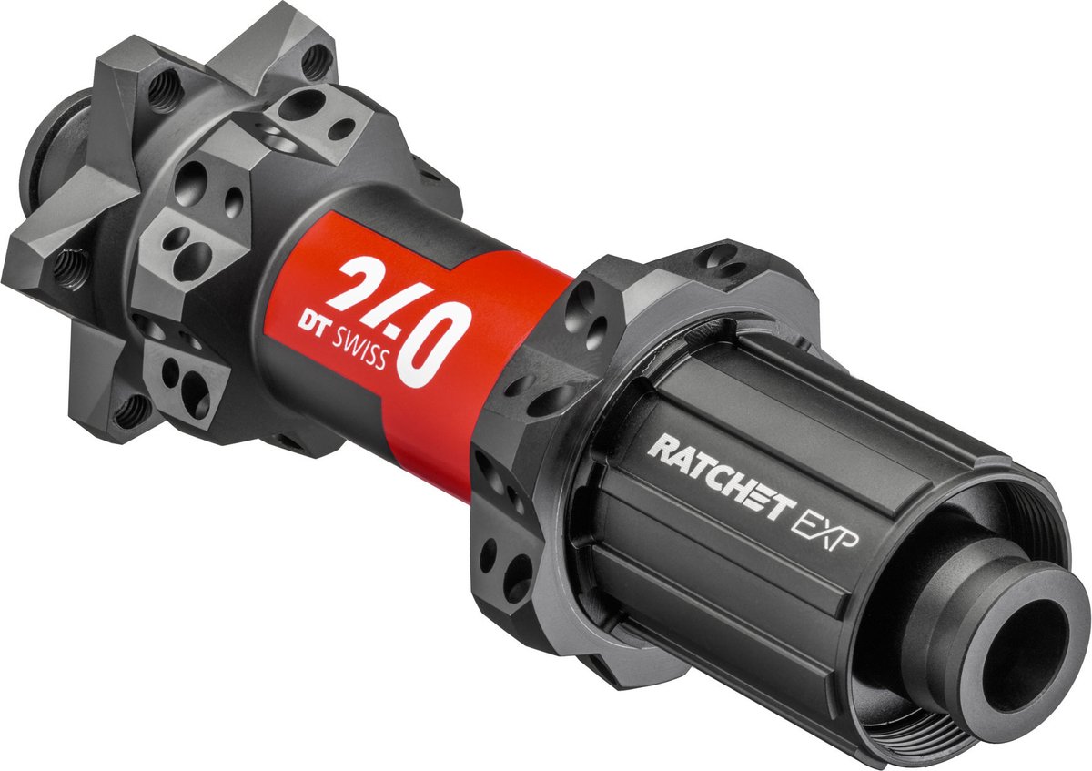 DT Swiss Nabe MTB HR 240 EXP 28 Loch schwarz - leichte, steife Boost-Hinterradnabe