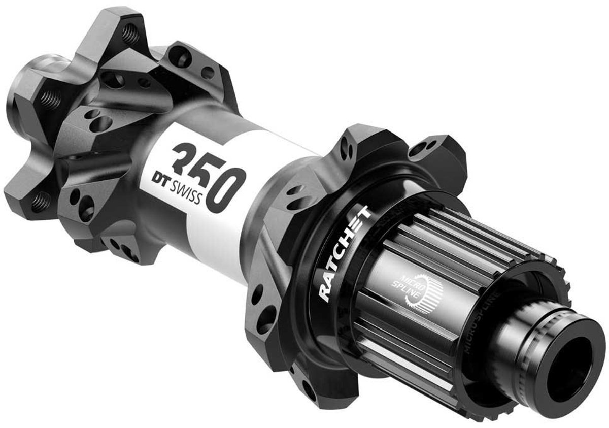 DT Swiss Nabe MTB HR 350 Straightpull 28 Loch Schwarz - zuverlässige Boost-Hinterradnabe