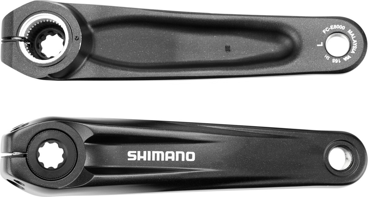 SHIMANO Kurbelarmset SHIMANO E-BIKE SYSTEMS FC-E8000 Kurbelarmset - 175 mm