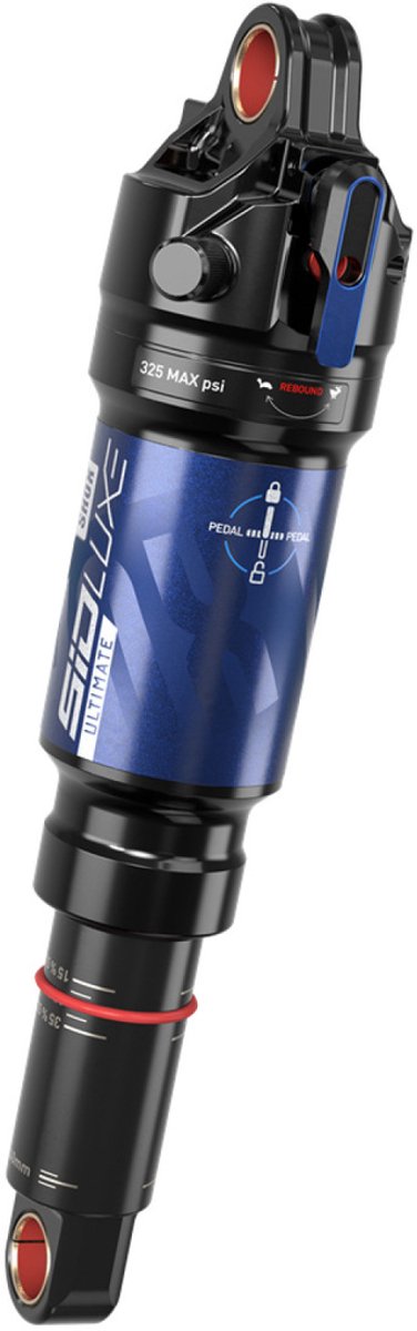 Rockshox HR Dämpfer SIDLuxe Ultimate Remote A2 sw,170x27.5,Standard,3-Pos, OutPull
