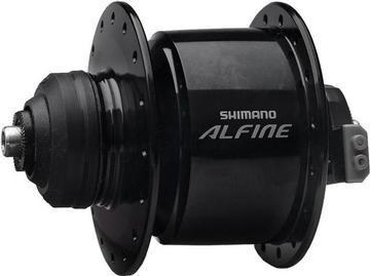 SHIMANO Nabendynamo ALFINE DH-S501 Nabendynamo - 6 Volt 3 Watt 36 Loch, Schwarz Center-Lock