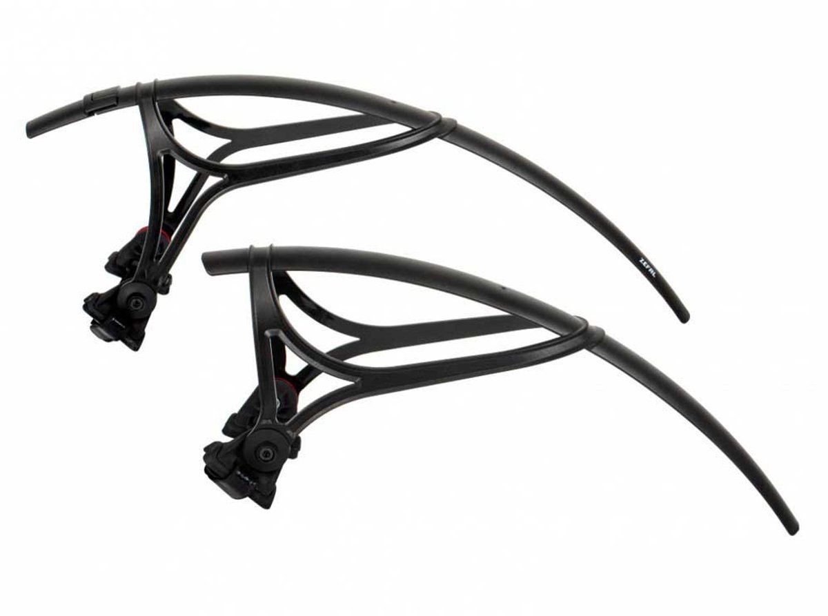 Zéfal Schutzblech Set Shield R35 35 mm - schlanker Rennrad-Spritzschutz mit Klettband