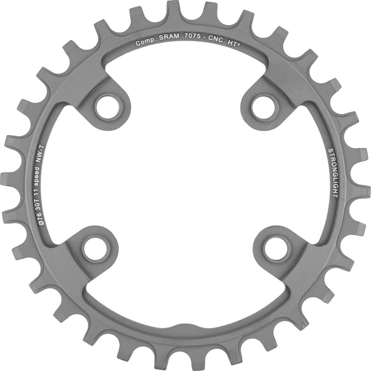 Stronglight Kettenblatt Sram XX1 1X11 76MM 4ARM 30Z HT3