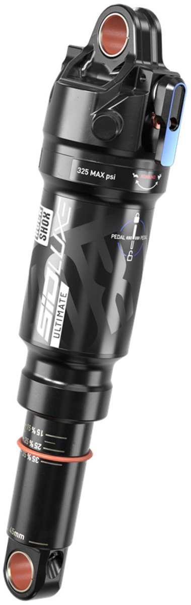 Rockshox HR Dämpfer SIDLuxe Ultimate 3-A2 sw, 145x35,Trunnion,Reb85/Comp30 3-pos