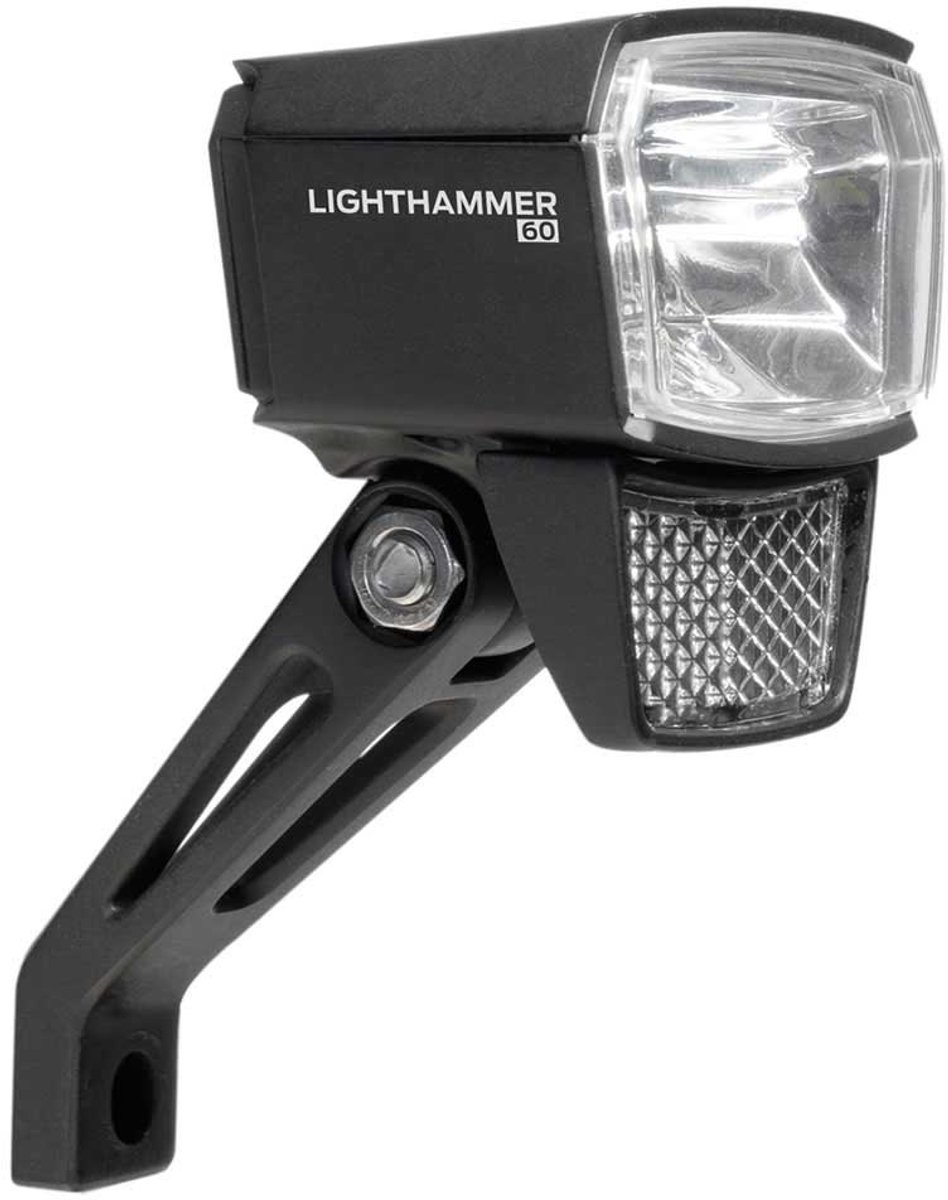 TRELOCK Frontlicht LS 800 Lighthammer E-Bike 800 - helles, sicheres LED-Licht 6-12 V