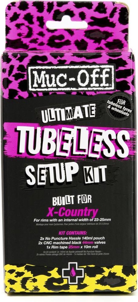 Muc Off UltimateTubeless Kit XC Gravel pink