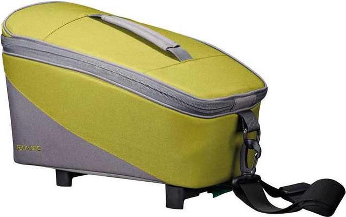 Racktime System Tasche Talis grün grau mit Snapit Adapter Größe 23x18x37cm 8l