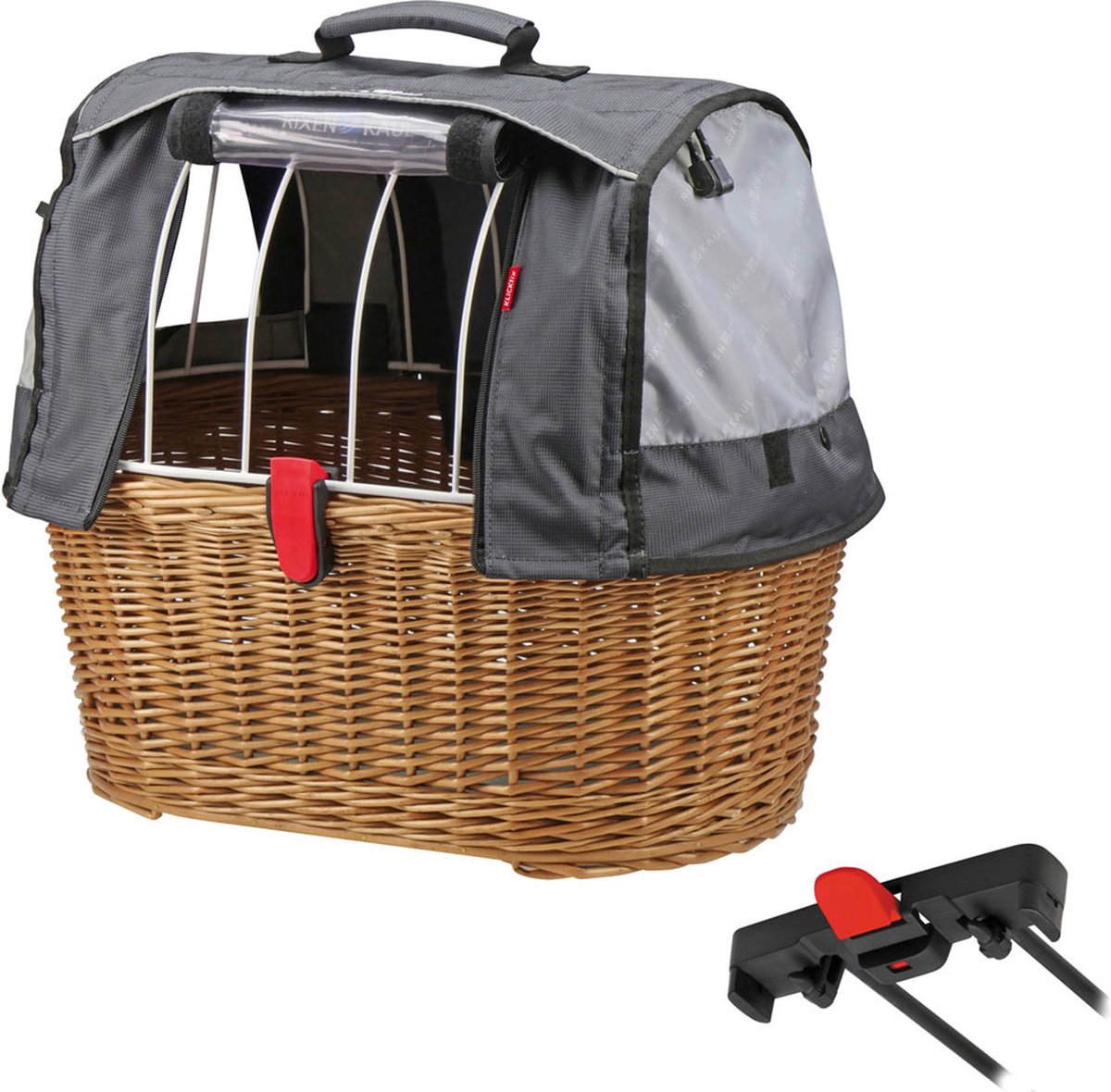 KLICKFIX Tierkorb Doggy Plus für Racktime