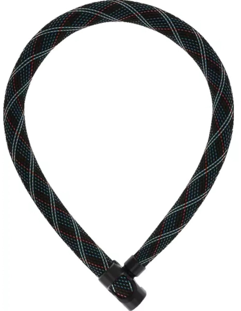 Abus Kettenschloss Ivera Chain 7210 color L 110 cm D 7 mm crossing grau
