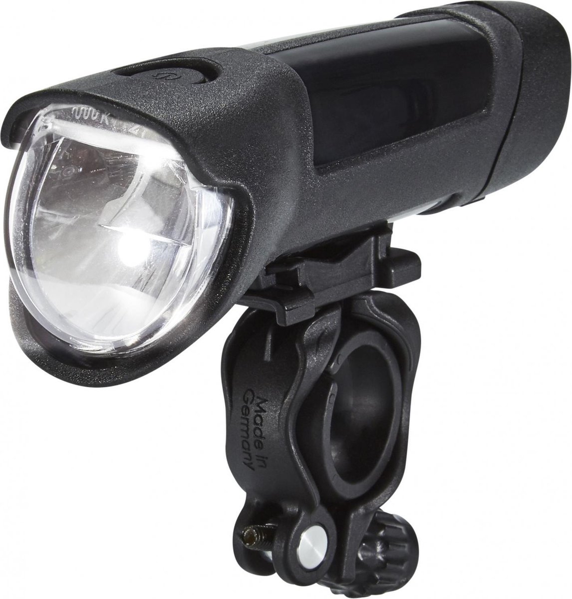 Busch&Müller LED-Akkuscheinwerfer Ixon Fyre für Lenkermontage 30 Lux mit Netzteil STVZO