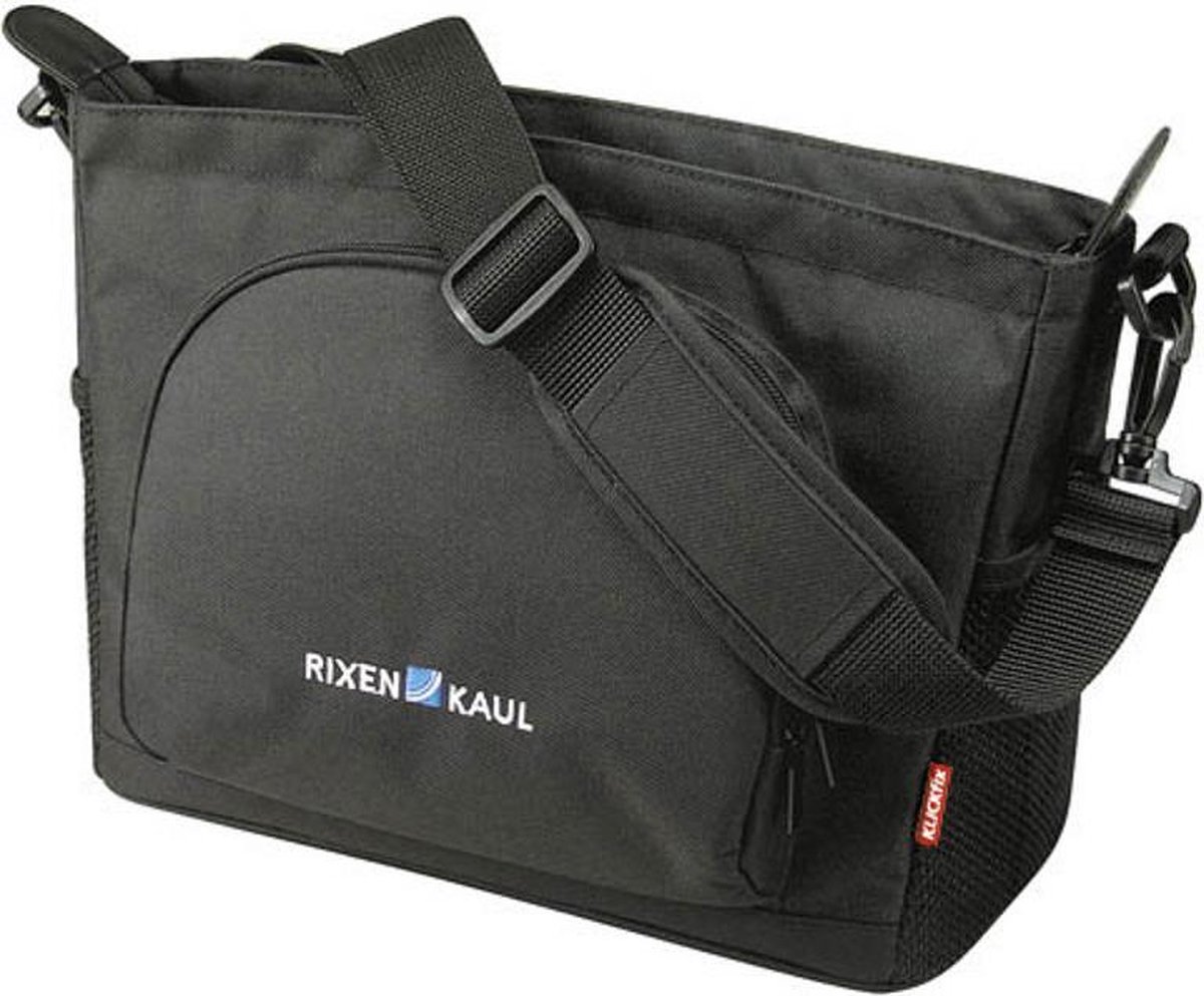 KLICKfix Lenkertasche Allegra schwarz Größe 22x14x33cm 5l mit Klickfix-Adapter