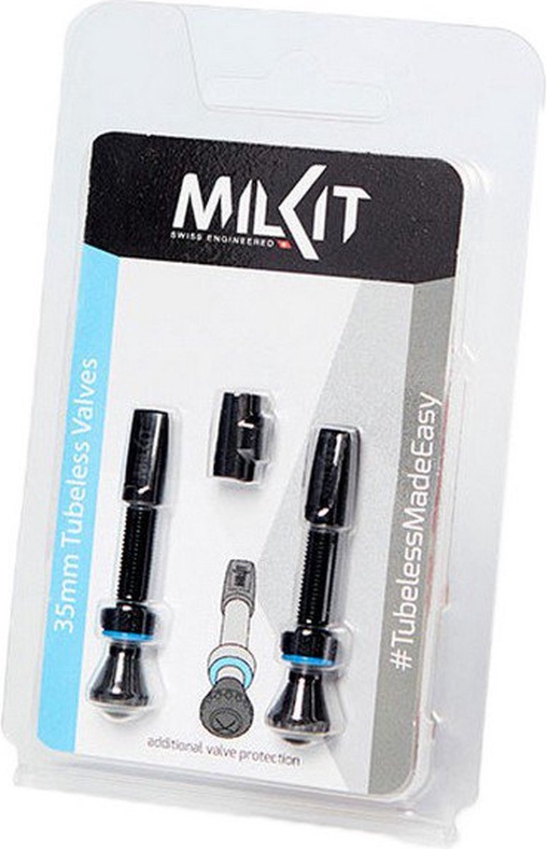 milKit Tubeless-Ventile 45 mm - Saubere Dichtmilch-Installation ohne Luftverlust