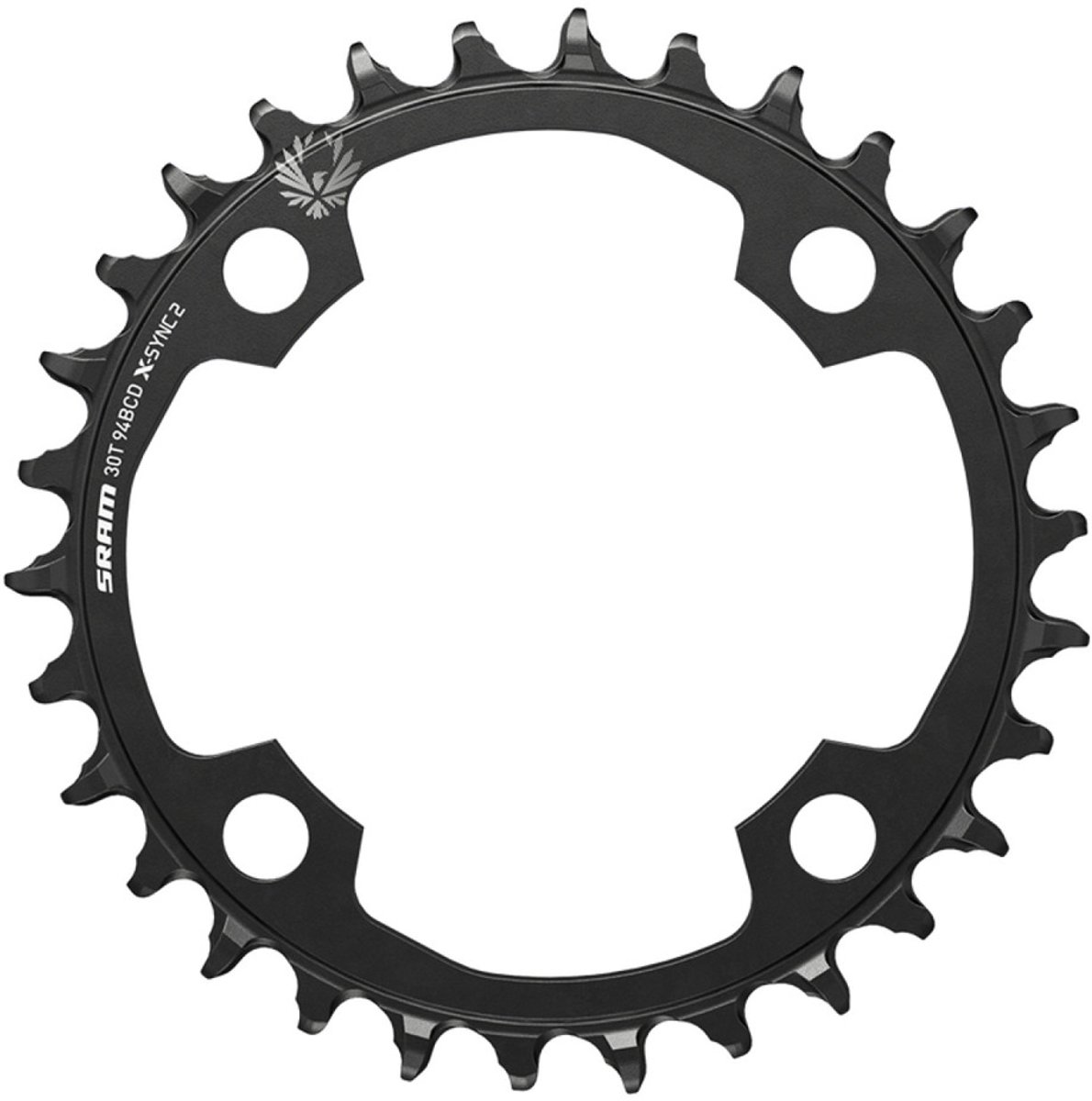 SRAM X-Sync Kettenblatt E-MTB 94 BCD 30T - Stahl, 64 g, schwarz