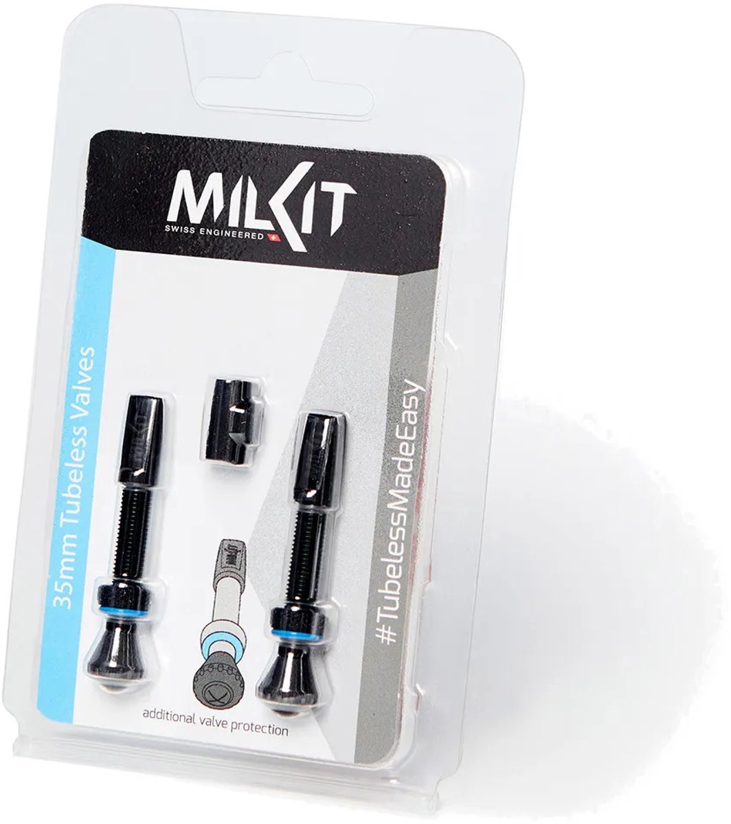 milKit Tubeless-Ventile DV5 55 mm - einfache und saubere Montage