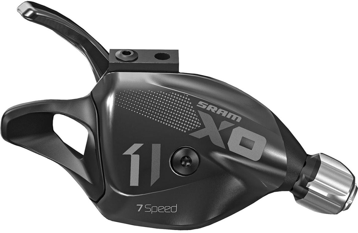 SRAM Trigger X.01 DH 7-fach hinten schwarz - präzise Downhill-Schaltperformance