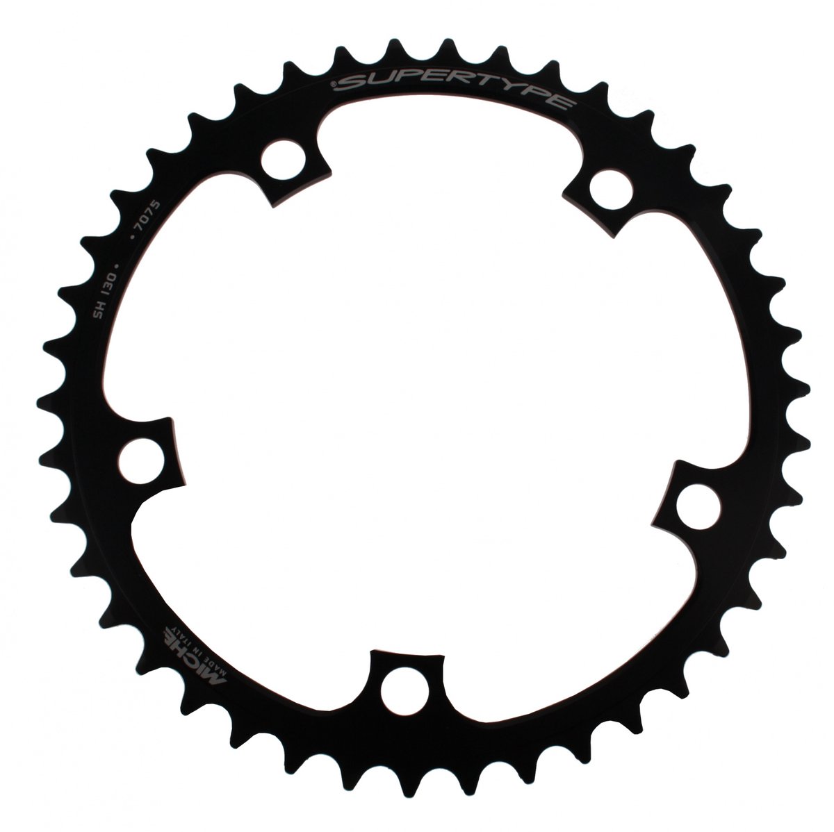 Miche Kettenblatt Supertype BCD 130SH innen 38 Zähne schwarz 9/10f Shimano